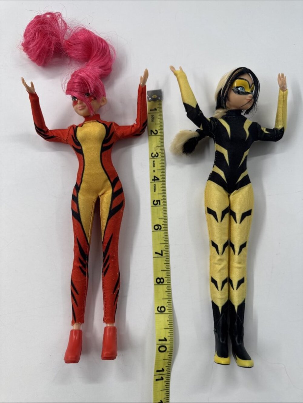 Miraculous World Ladybug Fashion Doll Lot of 2 Shanghai Fei Lady Dragon Vesperia - Picture 2 of 7